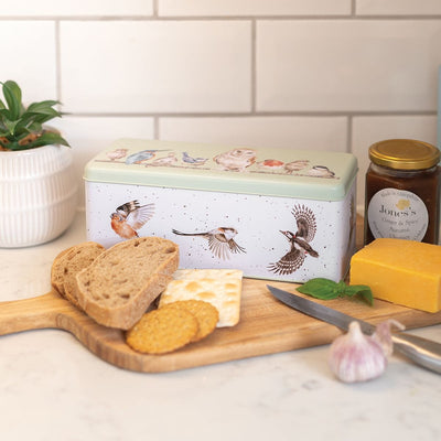 Wrendale Designs Storage Tin Bird Design Cracker Storage Tin
