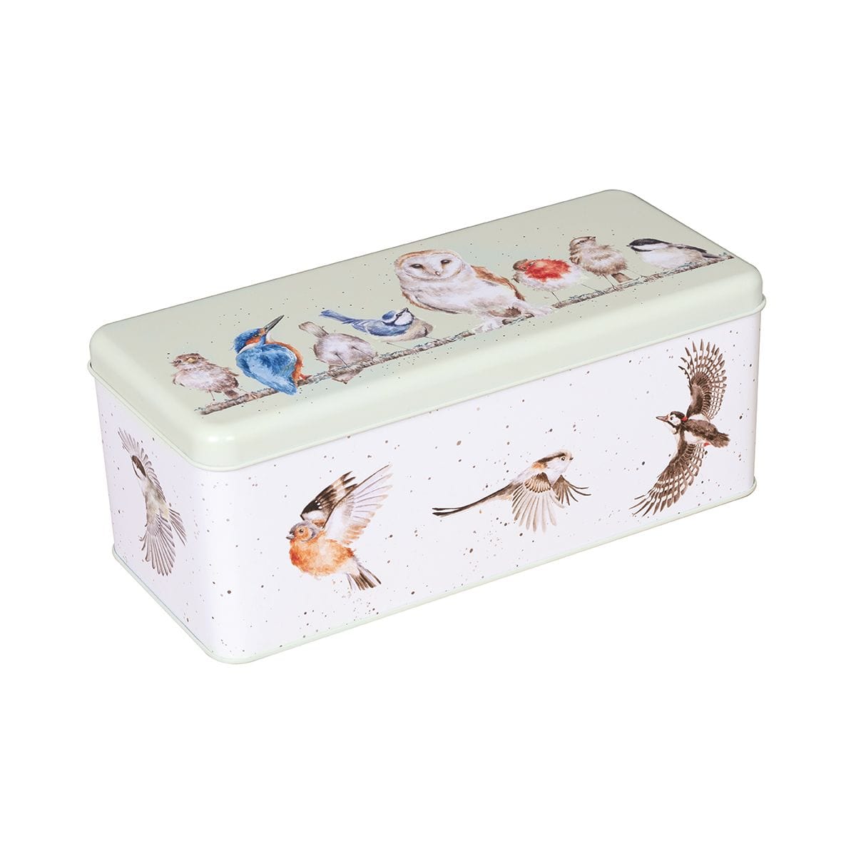 Wrendale Designs Storage Tin Bird Design Cracker Storage Tin