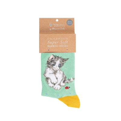 Wrendale Designs Socks Cat Children's Soft Bamboo Socks - Choice of Design