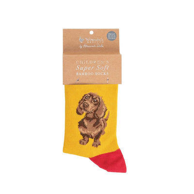 Wrendale Designs Socks Dachshund Children's Soft Bamboo Socks - Choice of Design