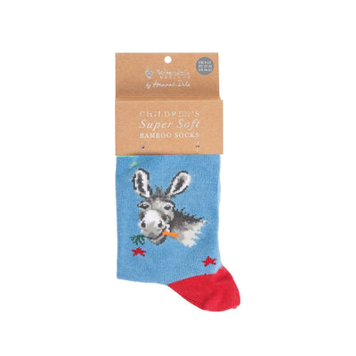 Wrendale Designs Socks Donkey Children's Soft Bamboo Socks - Choice of Design