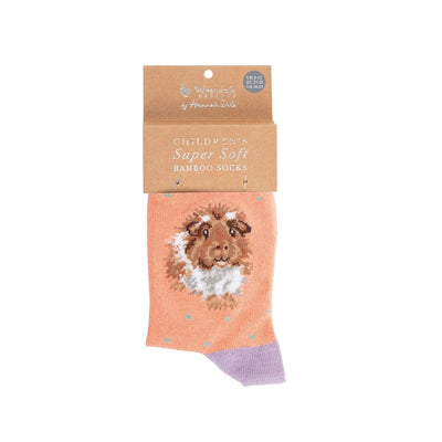 Wrendale Designs Socks Guinea Pig Children's Soft Bamboo Socks - Choice of Design