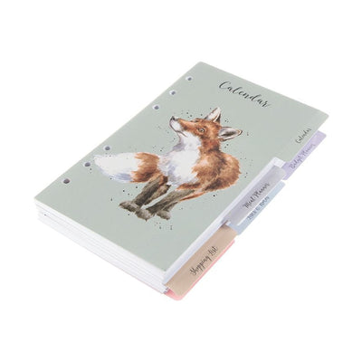 Wrendale Designs Stationary Organisers Refill Cards Choice of Design Personal Organisers
