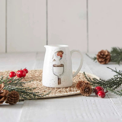 Wrendale Designs Jugs Christmas Robin Posy Jug