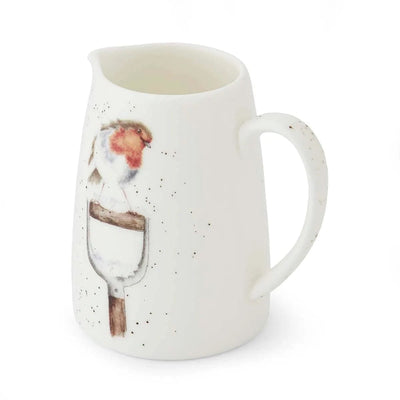 Wrendale Designs Jugs Christmas Robin Posy Jug