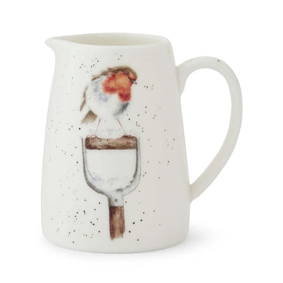 Wrendale Designs Jugs Christmas Robin Posy Jug