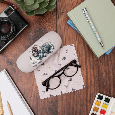 Wrendale Designs Glasses Case Dog Design Illustrated Glasses Case