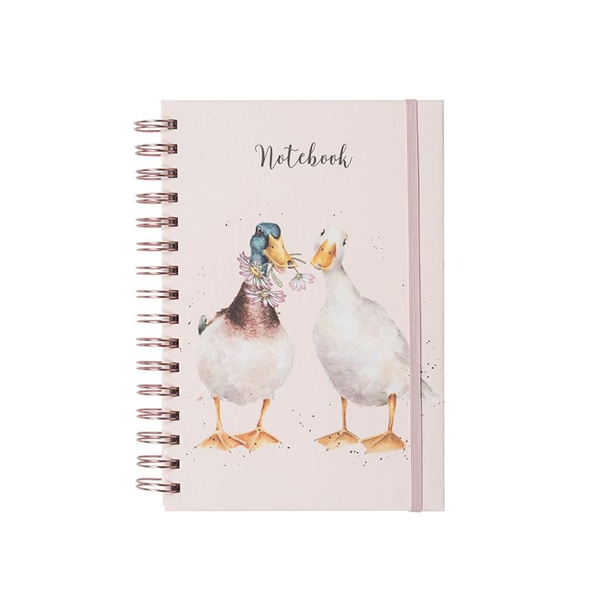 Wrendale Designs Stationery Duck and Daisy A5 Notebook