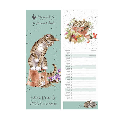 Wrendale Designs Calendars Feline Friends 2026 Calendar