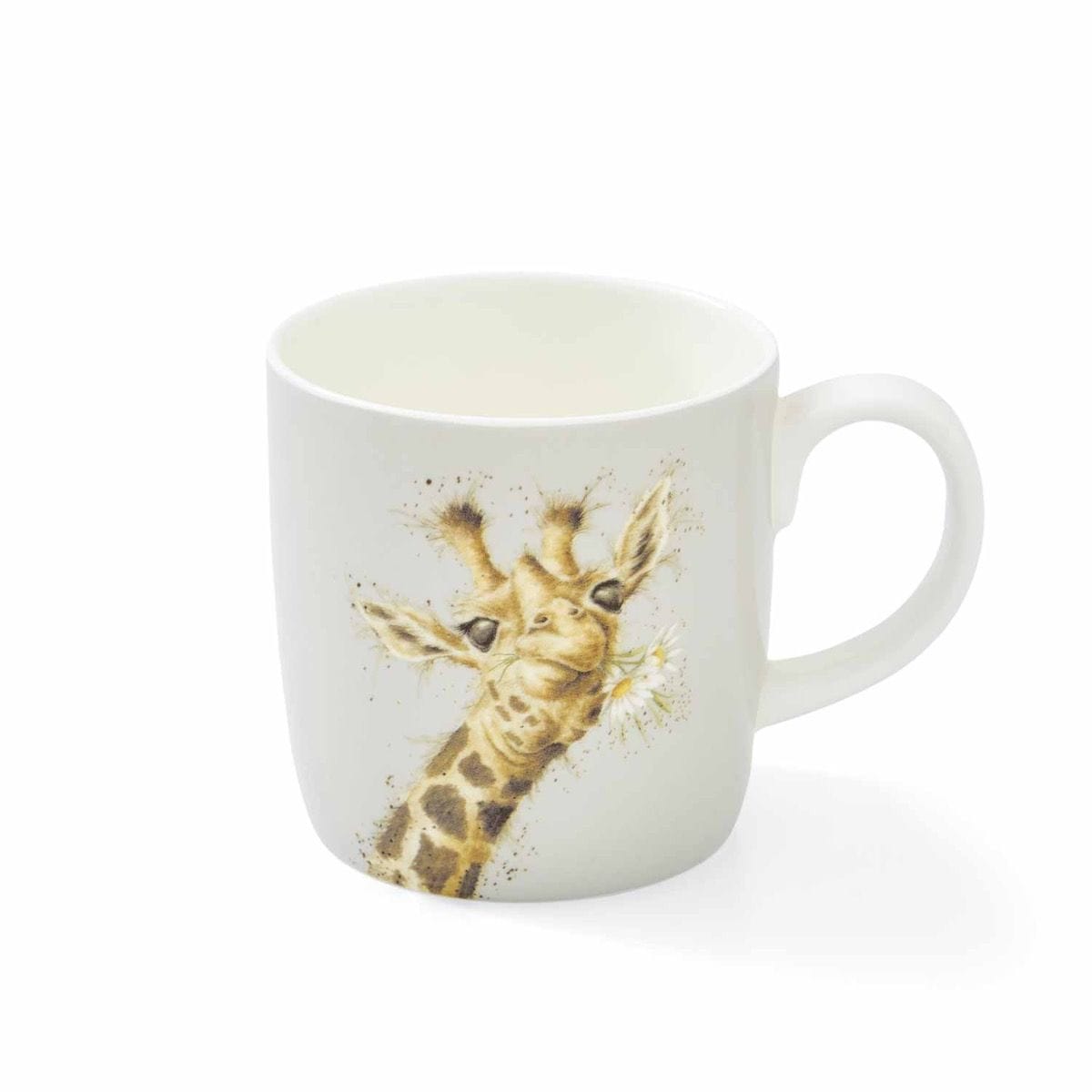 Wrendale Designs Mugs & Drinkware 'Flowers' Giraffe Design Mug