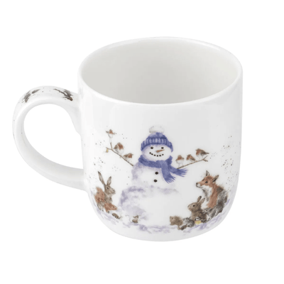 Wrendale Designs Mugs & Drinkware Gathered All Around Snowman Christmas Mug