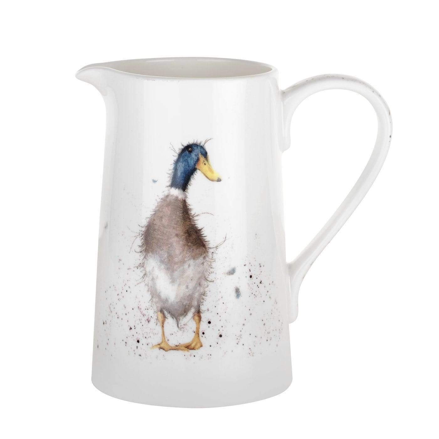 Wrendale Designs Jugs Guard Duck Illustrated Pint Jug