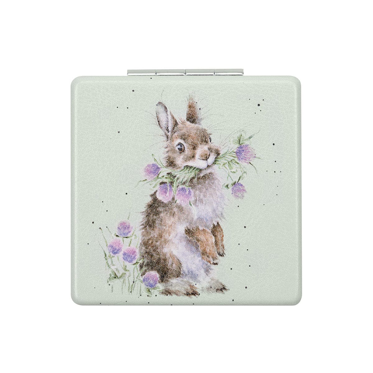 Wrendale Designs Compact Mirrors 'Head Clover Heels' Rabbit Compact Mirror