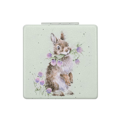 Wrendale Designs Compact Mirrors 'Head Clover Heels' Rabbit Compact Mirror