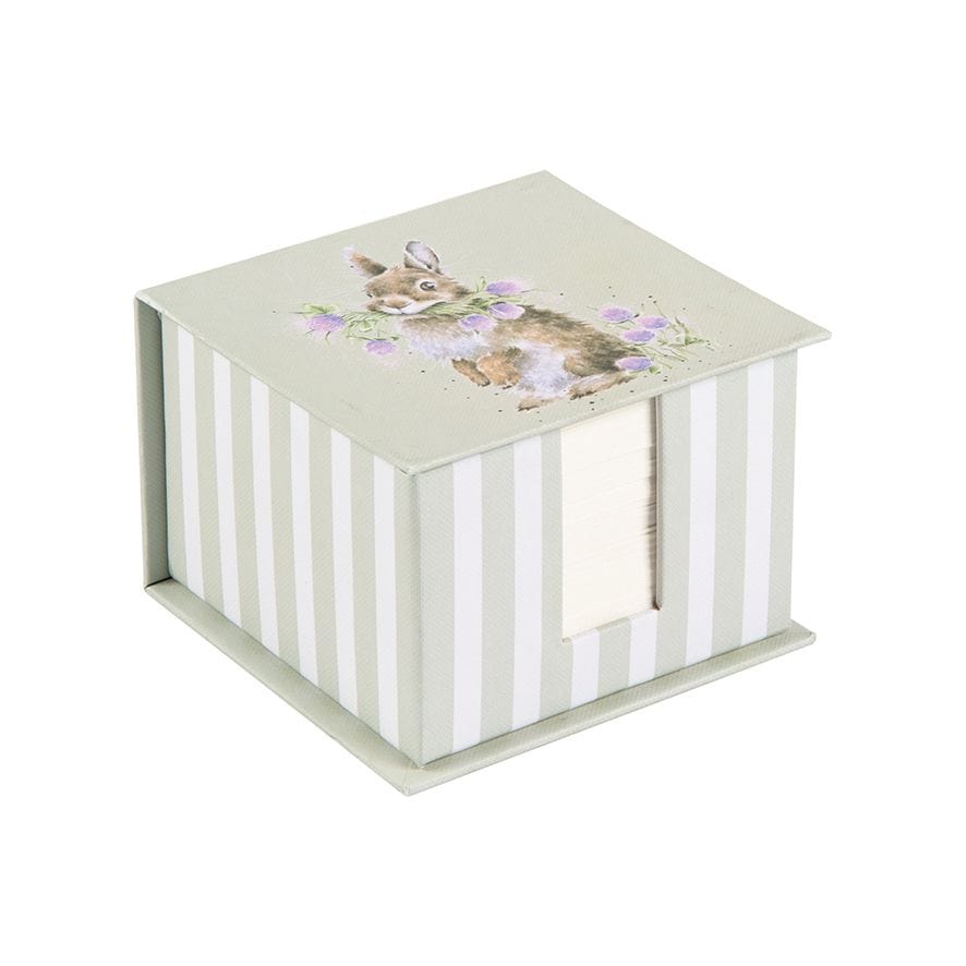 Wrendale Designs Stationery Head Clover Heels Rabbit Memo Block