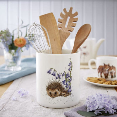 Wrendale Designs Home accessories Hedgehogs and Bluebells Utensil Holder