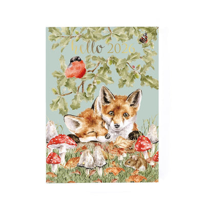Wrendale Designs DIARY Hello 2026 Desk Diary