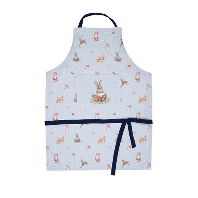 Wrendale Designs Kitchen Accessories Christmas Rabbit Illustrated Animal Kitchen Aprons - Choice of Designs