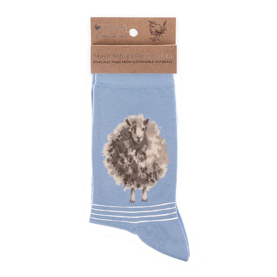 Wrendale Designs Socks Sheep Illustrated Animal Socks For Women - Choice of Design