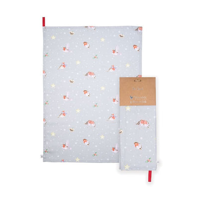 Wrendale Designs Kitchen Accessories Seasons Tweeting's Illustrated Animal Tea Towels - Choice of Design