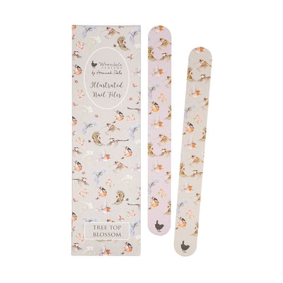 Wrendale Designs Beauty Accessories Tree Top Blossom Illustrated Nail Files - Choice of Design