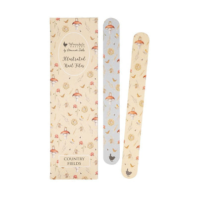 Wrendale Designs Pet Accessories Country Fields Illustrated Nail Files - Choice of Design