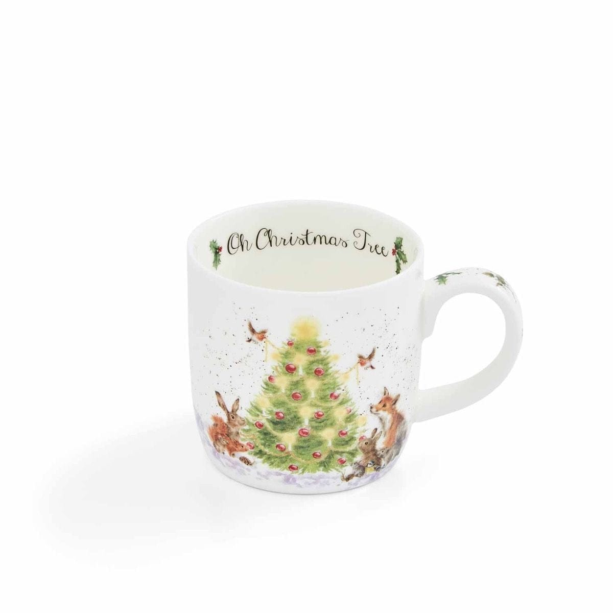 Wrendale Designs Mugs & Drinkware Royal Worcester Oh Christmas Tree Christmas Mug