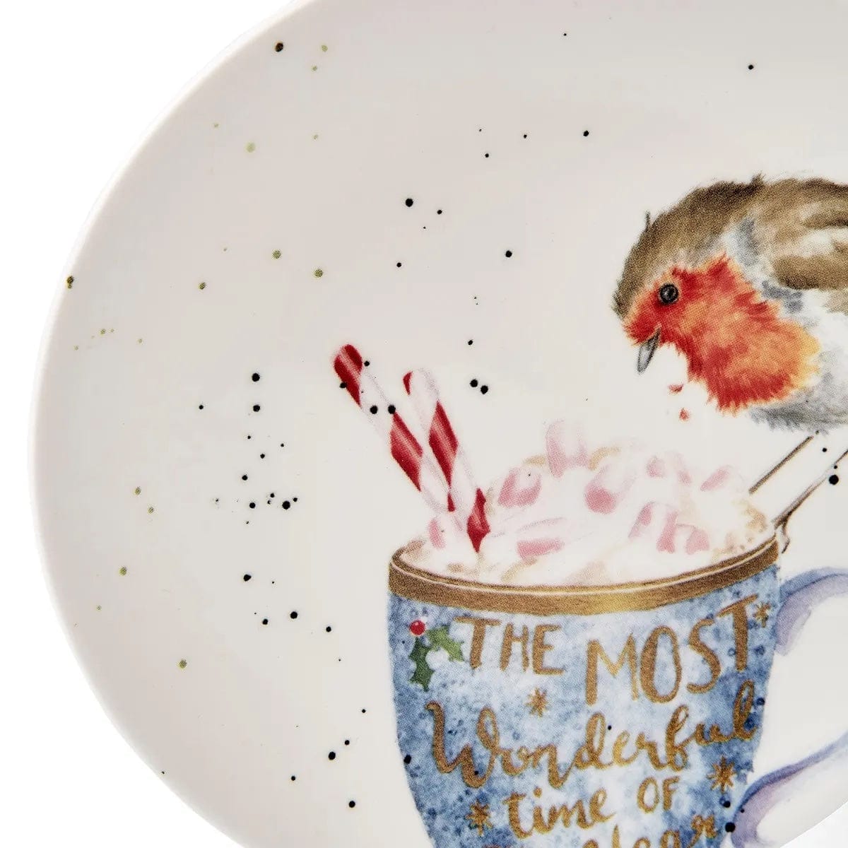 Wrendale Designs Kitchen Accessories Set of 2 Fine Bone China Christmas Cake Plates