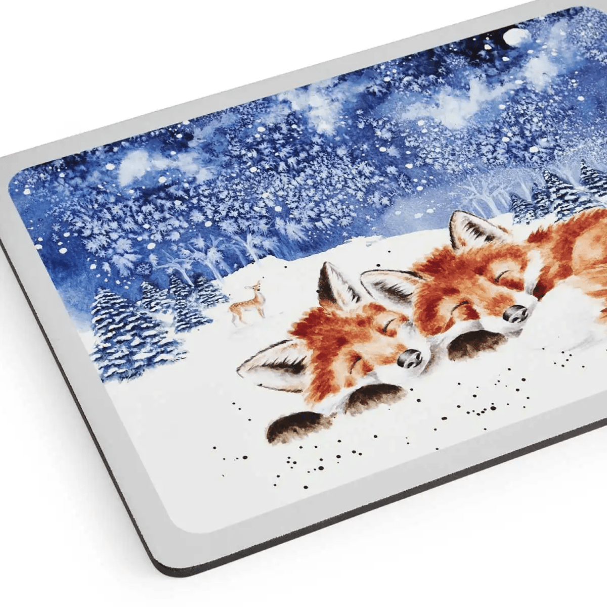 Wrendale Designs Dining Table Accessories Set of 4 Winter Sky Christmas Placemats