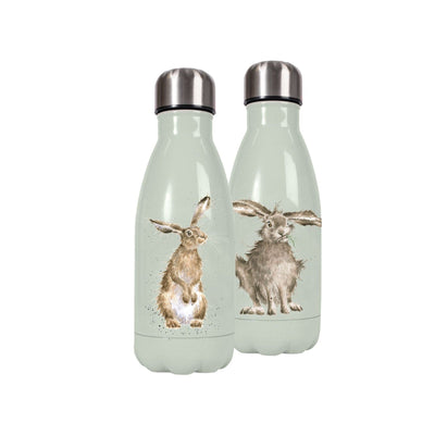 Wrendale Designs Water bottle Hare Small Animal Illustrated Water Bottles