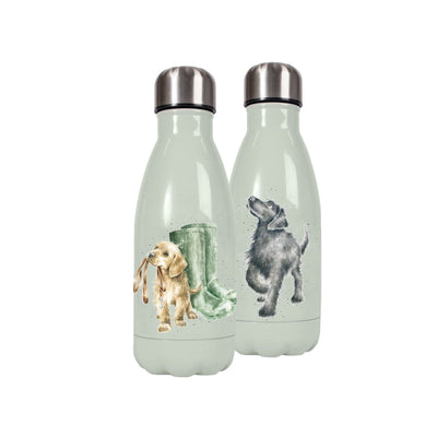 Wrendale Designs Water bottle Labrador Small Animal Illustrated Water Bottles