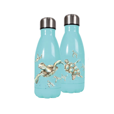 Wrendale Designs Water bottle Turtle Small Animal Illustrated Water Bottles