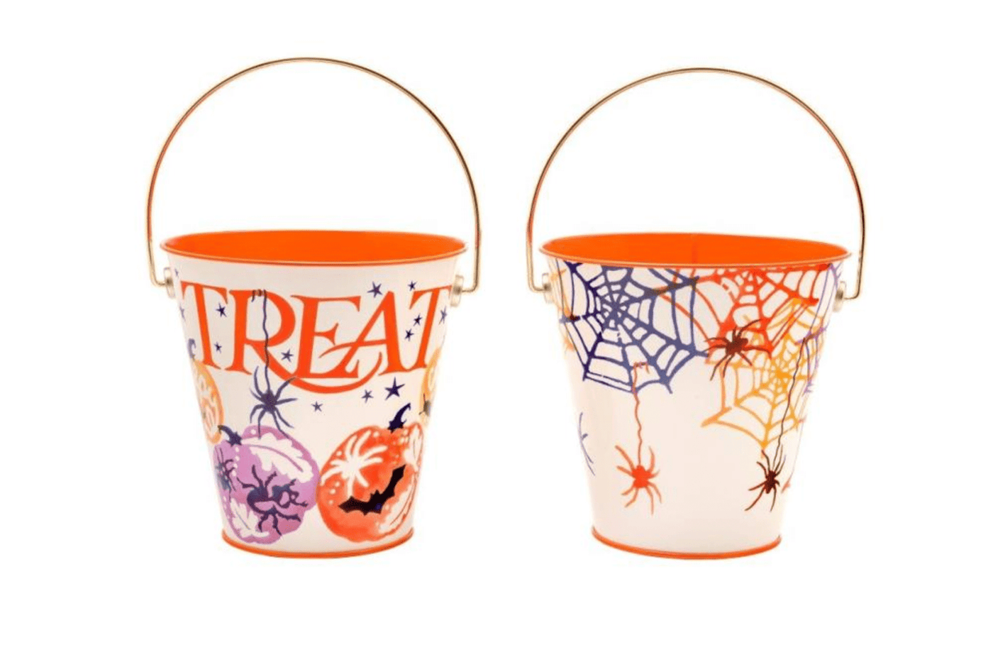 Emma Bridgewater Halloween Decoration Set of Two Trick or Treat Buckets