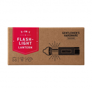 Gentlemen's Hardware Novelty Gifts 3-in-1 Flashlight Lantern
