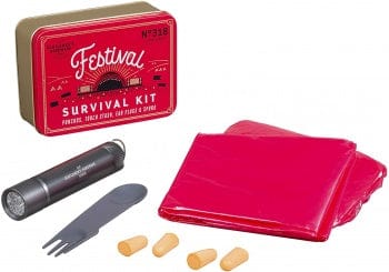 Gentlemen's Hardware Storage Tin Festival Survival Kit