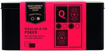 Gentlemen's Hardware Games Texas Hold 'Em Poker