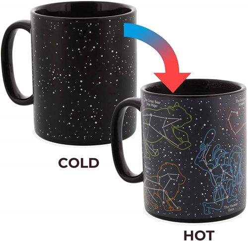 Ginger Fox Mugs & Drinkware Heat Changing Constellation Mug