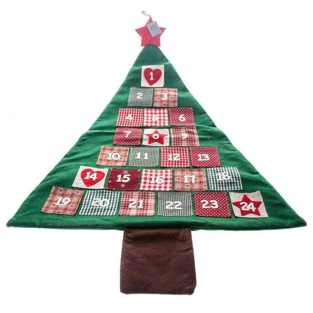 Heaven Sends Christmas Christmas Decorations, Perpetual Calendars Fabric Christmas Tree Advent Calendar