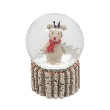 Heaven Sends Christmas Snow Globes Miniature Reindeer Snow Globe
