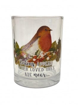 Heaven Sends Christmas Tealight Holders, Candles Robin Appear When Loved Ones Are Near... Candle Holder