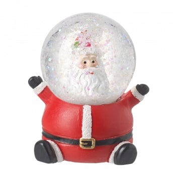 Heaven Sends Christmas Snow Globes Santas Body Christmas Snow Globe
