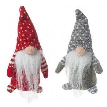 Heaven Sends Christmas Christmas Decorations Set of Two Adorable Miniature Gonk Christmas Decorations