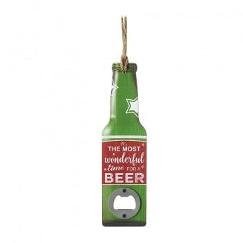 Heaven Sends Christmas Novelty Gifts The Most Wonderful Time For A Beer Festive Bottle Opener