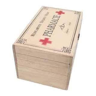 Heaven Sends Storage Tins, Trinket & keepsake Boxes Vintage Style Wooden Pharmacie Box