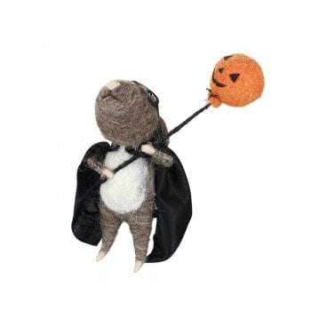 Mollie and Fred Gifts Felt Halloween Rat Decoration