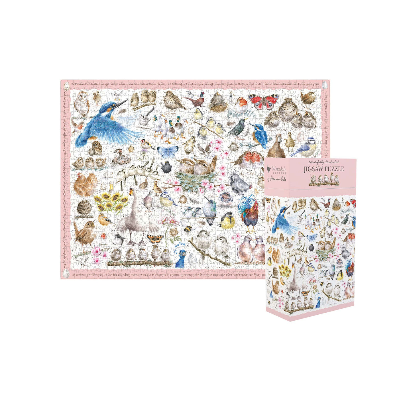 Mollie and Fred Gifts Feathered Friends Puzzles with a Choice of Design