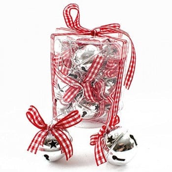 Mollie and Fred Gifts Set of 6 Christmas Bell Decorations