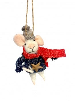 Originals Christmas Decorations Mouse In Festive Jumper Christmas Tree Decoration