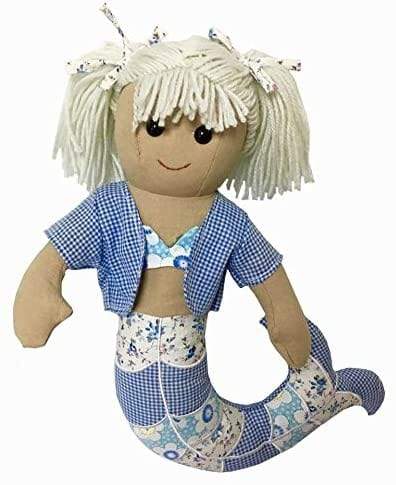 Powell Craft Childrens Toys and Games Mermaid Rag Doll