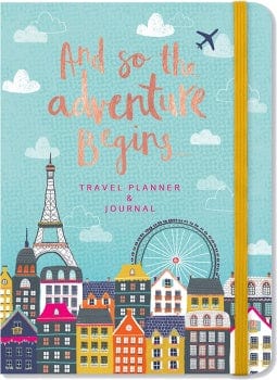 Rachel Ellen Stationary Organisers And So The Adventure Begins Travel Planner & Journal
